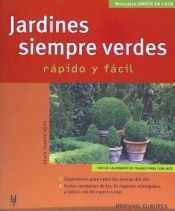 Portada de Jardines siempre verdes