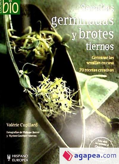 Semillas germinadas y brotes tiernos