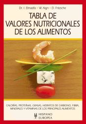 Portada de Tabla de valores nutricionales de los alimentos