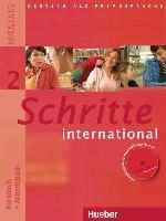 Portada de Schritte international 2: Kursbuch + Arbeitsbuch mit Audio-CD zum Arbeitsbuch und interaktiven Übungen