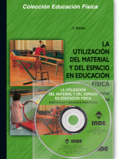 Portada de La utilización del material y del espacio en Educación Física (libro + DVD)