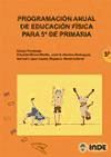 Portada de Programación anual de Educación Física para 5º de Primaria