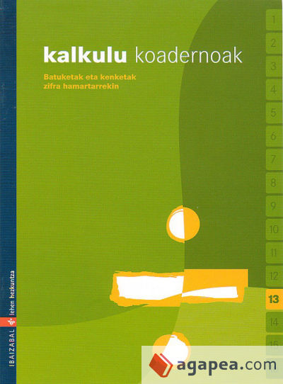 Kalkulu koadernoak 13