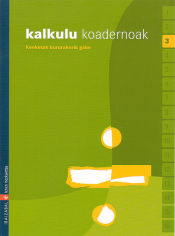 Portada de Kalkulu koadernoak 3