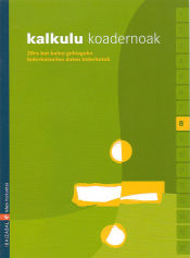 Portada de Kalkulu koadernoak 8