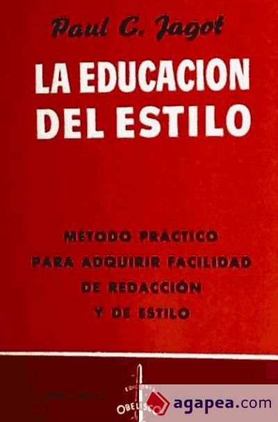 404. LA EDUCACION DEL ESTILO. TELA