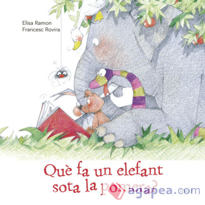 Què fa un elefant sota la pomera?