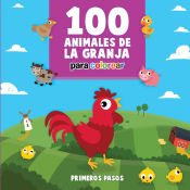 Portada de 100 Animales de la Granja Para Colorear