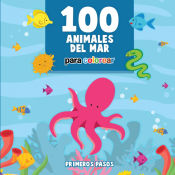 Portada de 100 Animales del Mar Para Colorear