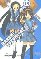 Portada de Haruhi Suzumuya 14