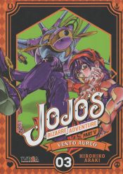 Portada de Jojo's Bizzarre Adventure Parte 5: Vento Aureo 3