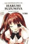 Portada de LAS CONSPIRACIONES DE HARUHI SUZUMIYA (NOVELA)