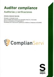 Portada de Auditor compliance