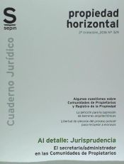 Portada de El secretario/administrador en las Comunidades de Propietarios