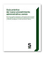 Portada de Guia práctica del nuevo procedimiento administrativo común