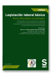 Portada de Legislación laboral básica