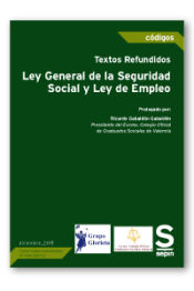 Portada de Textos Refundidos Ley General de la Seguridad Social y Ley de Empleo