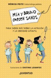 Portada de Mía y Bruno crecen sanos