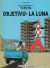 Portada de OBJETIVO LA LUNA - cartone, de Hergé