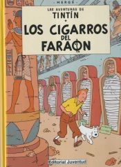 Portada de Tint&iacute;n. Los cigarros del fara&oacute;n