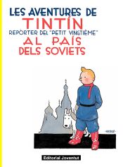 Portada de Tintín al país dels soviets