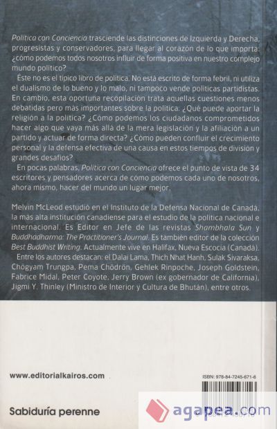 Pol&iacute;tica con conciencia