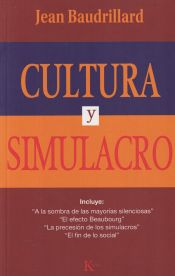 Portada de Cultura y simulacro