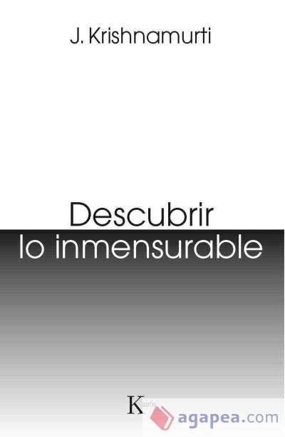 Descubrir lo inmensurable Descubrir lo inmensurable