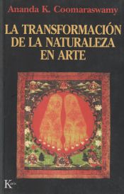 Portada de La transformación de la naturaleza en arte