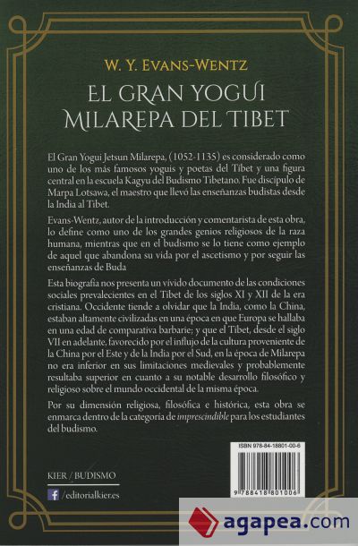 El Gran Yogui Milarepa del Tíbet