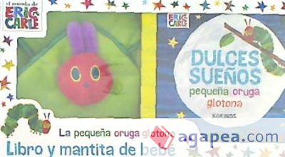 Dulces sueños, libro y mantita de bebé