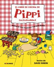 Portada de El libro de cocina de Pippi Calzaslargas