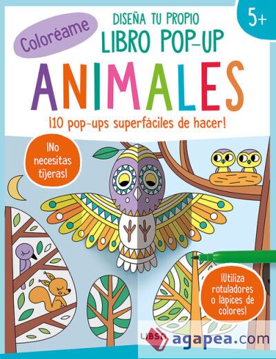 Animales: &iexcl;10 Pop-ups Superf&aacute;ciles de Hacer!