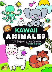 Portada de Animales: Dibujar y Colorear Paso a Paso