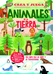Portada de Animales de la Tierra: Con 24 figuras y 4 escenarios en 3D para jugar