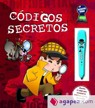 Códigos secretos. Descifra el código para encontrar la respuesta correcta con tu lápiz electrónico