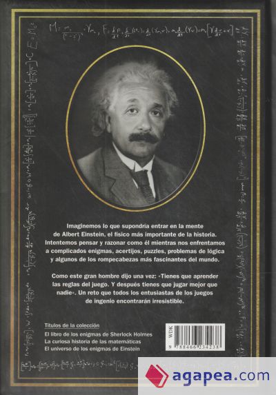 El universo de los Enigmas de Einstein: Acertijos y Enigmas "Relativamente" difíciles inspirados en el Gran Científico