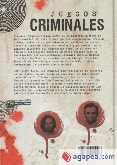 Juegos Criminales: Estremecedores Pasatiempos Inspirados en Asesinatos Célebres
