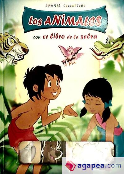 Los Animales con el Libro de la Selva