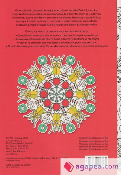 Mandalas divertidos para niños