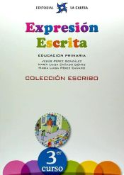 Portada de Escribo, expresión escrita, 3 Educación Primaria