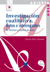 Portada de Investigación cualitativa II: retos e interrogantes : técnicas y análisis de datos