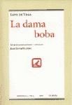 Portada de LA DAMA BOBA