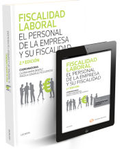 Portada de Fiscalidad laboral. El personal de la empresa y su fiscalidad