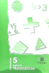 Portada de Cuaderno de matemáticas 5 : Educación Primaria, 1 ciclo