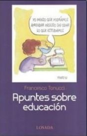 Portada de APUNTES SOBRE EDUCACIÓN