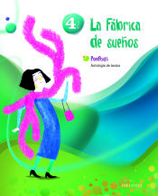 Portada de Antología de Textos 4º Primaria (la fábrica de los sueños)