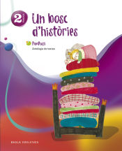 Portada de Antologia de textos 2º Primaria (Un bosc d´histories)