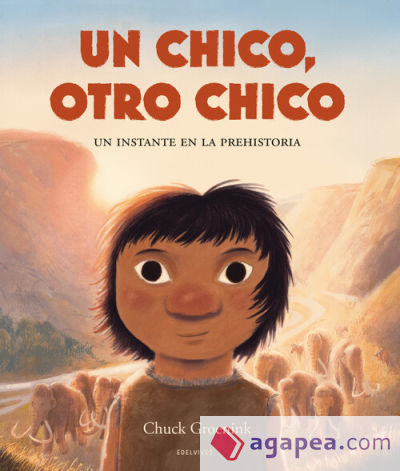 Chico, otro chico, un. un instante en la prehistoria