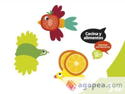 Cocina y alimentos 3 años